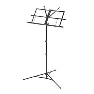 Ashton MS3127BK Music Stand with Black Bag